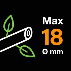Fiskars Solid P121 liten hagesaks, rosesaks