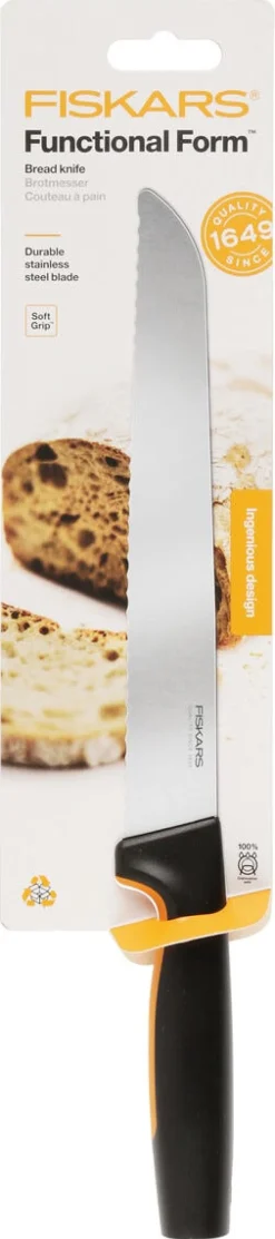 Fiskars Functional Form brødkniv, 21 cm