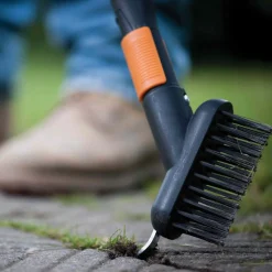 Fiskars OneClick rensekost stålbørste