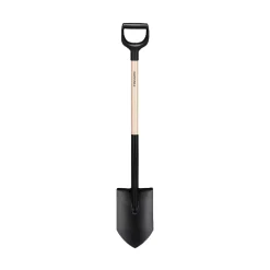 Fiskars Solid spiss spade, FSC-merket tre