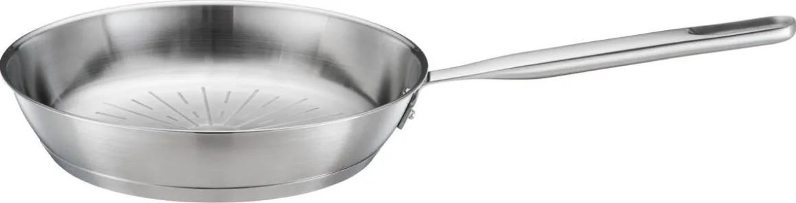 Fiskars stekepanne All Steel Pure, rustfritt stål, 24 cm