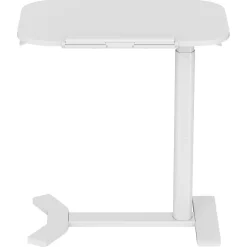 Flexisport hev- og senkbart arbeidsbord hvitt, 65-105 cm
