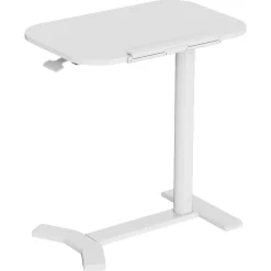 Flexisport hev- og senkbart arbeidsbord hvitt, 65-105 cm