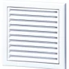 Flexit firkantet ventilgitter, 100 mm