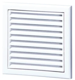 Flexit firkantet ventilgitter, 100 mm