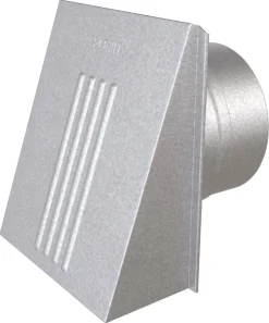 Flexit ventilkappe med spjeld, 125 mm