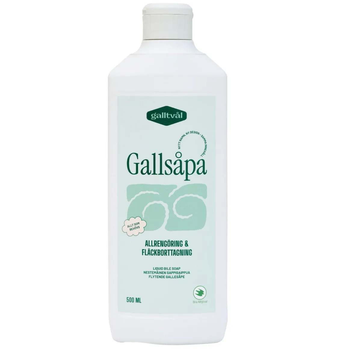Flytende gallesåpe, rengjøring og flekkfjerning, 0,5 l