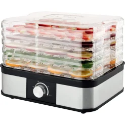 Frukt- og sopptørker, dehydrator med justerbar temperatur
