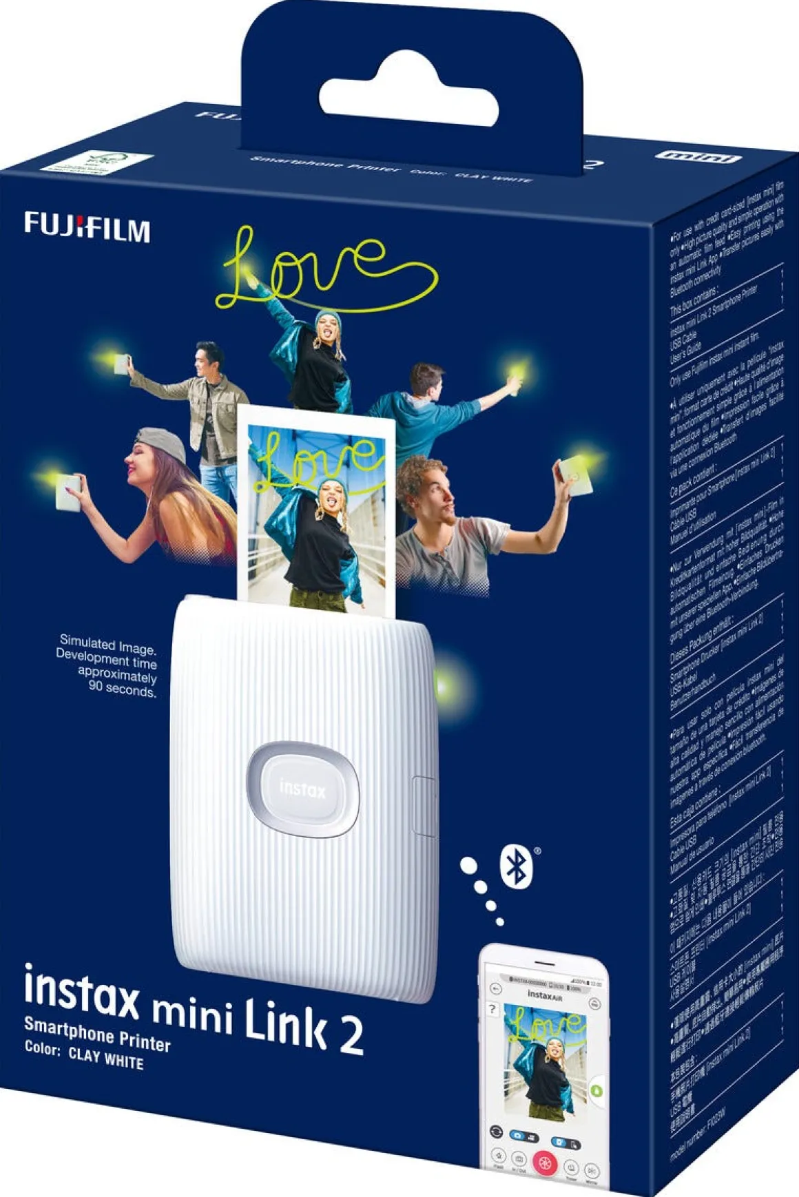Fujifilm Instax mini link 2, skriver