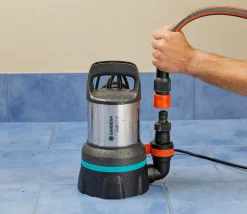 Gardena 11000 nedsenkbar pumpe med flottørbryter, 450 W