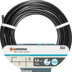 Gardena fordelerrør på 15 m, 4,6 mm, 3/16 tomme