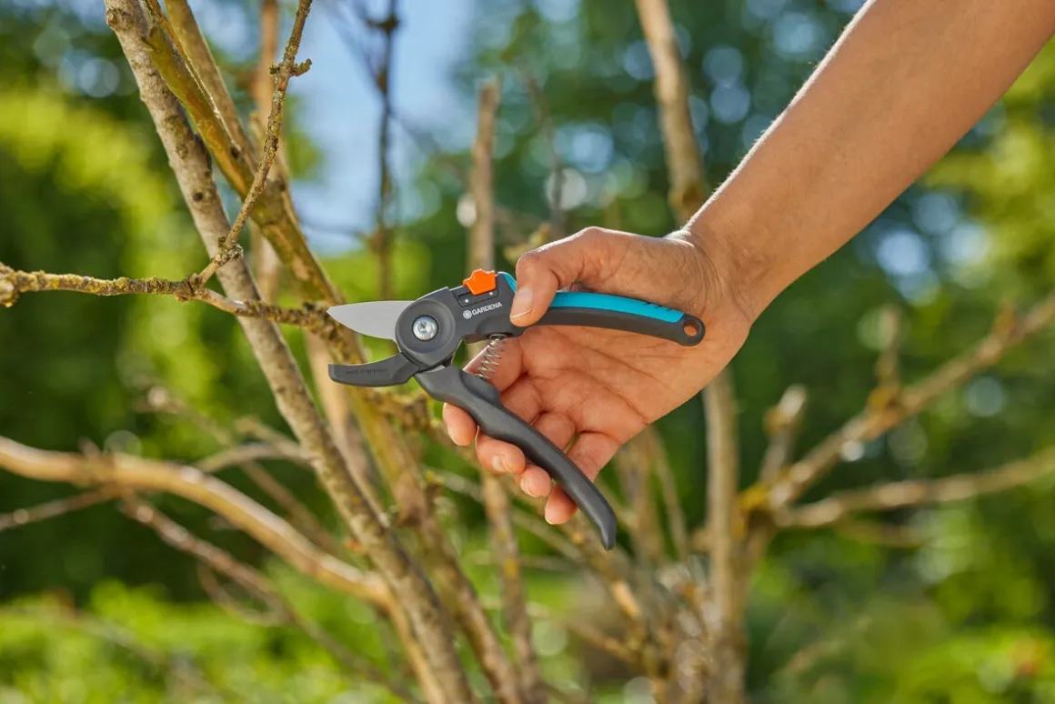 Gardena PremiumCut hagesaks med mothold