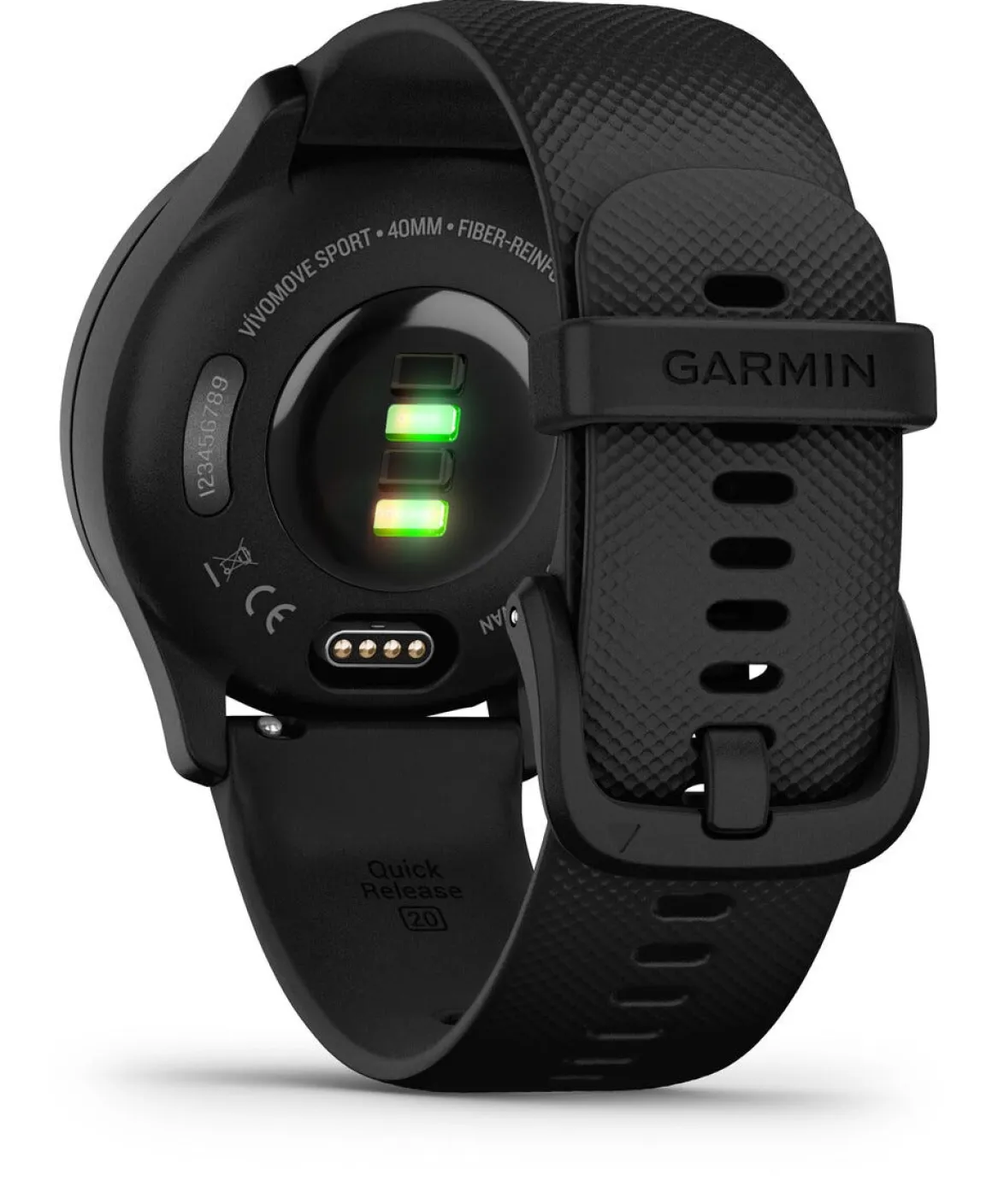 Garmin Vivomove Sport vanntett smartklokke, silikon