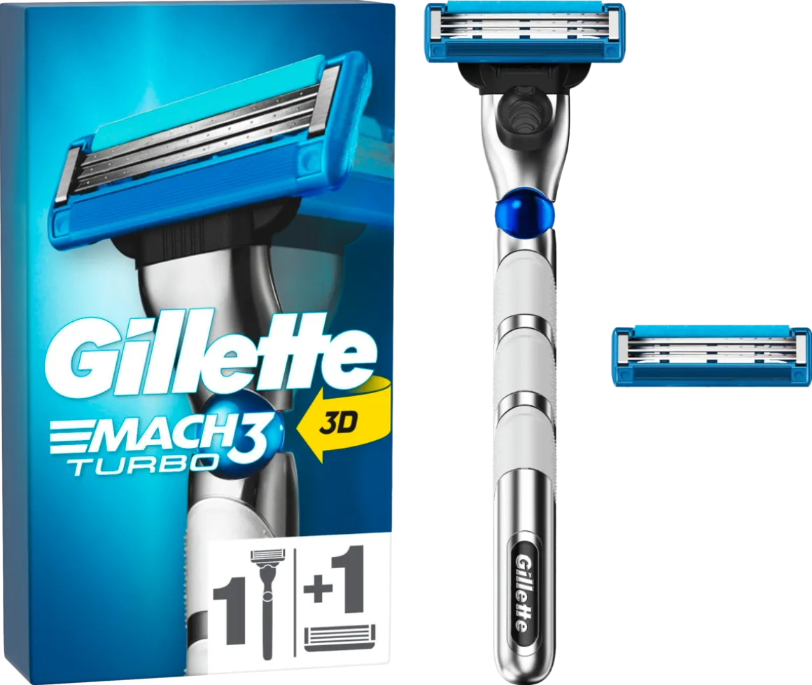 Gillette Mach3 Turbo barberhøvel