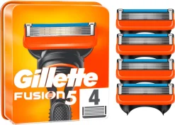 Gillette Fusion barberblader, 4-pack