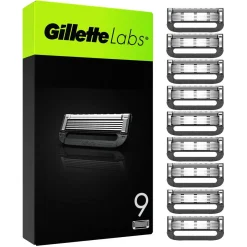 Gillette Labs barberblad, 9-pakning