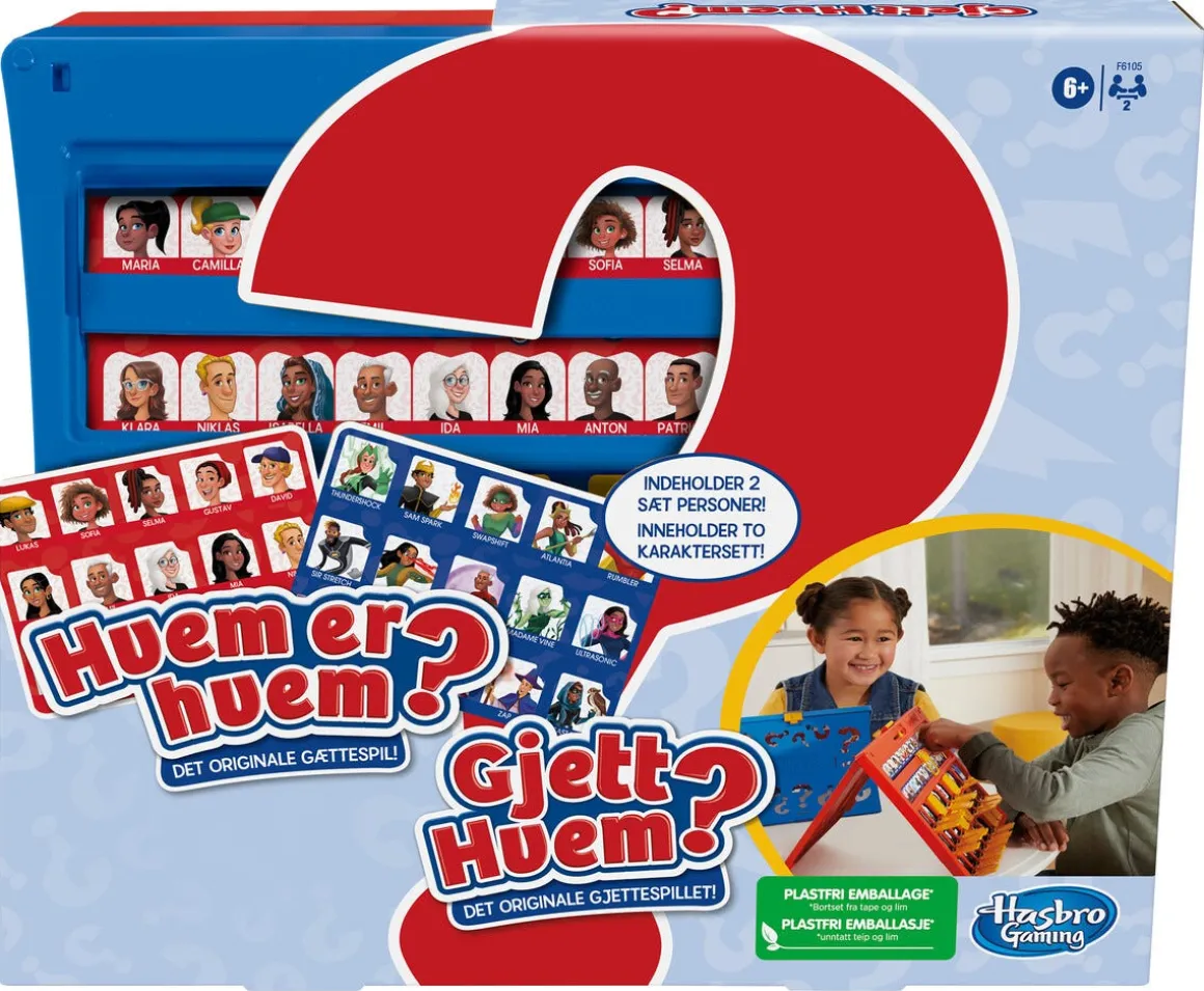 Gjett Hvem, Hasbro familiespill, fra 6 år