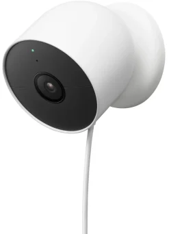 Google Nest Cam trådløst overvåkningskamera utendørs / innendørs