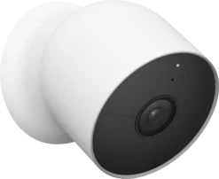Google Nest Cam trådløst overvåkningskamera utendørs / innendørs