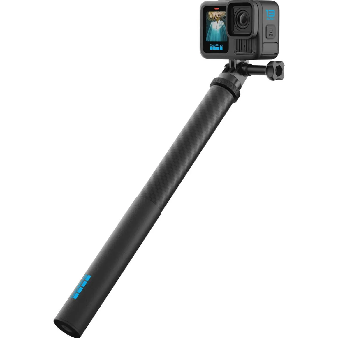 GoPro Carbon Fiber Extension Pole selfiestang, 25–100 cm