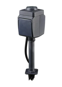 Grenuttak med skumringsrelé IP44