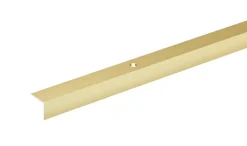 Habo A26 kantlist aluminium, med skruehull, 1 m