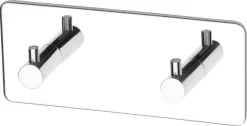 Habo Flair dobbel selvheftende krok, metall