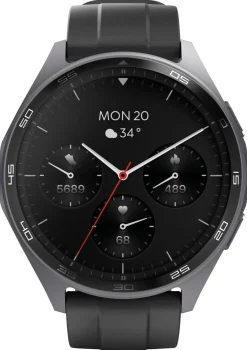 Hama 7010 smartklokke, AMOLED, GPS, svart/antrasitt