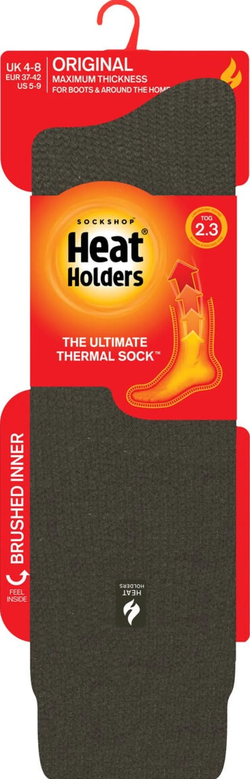 Heat Holders Long Socks varmesokker, svart