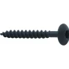 Heco monteringsskrue 4,0 x 33 mm innendørs, svart, 200-pakning