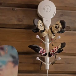 Hedgehog Wall, votte- og skotørker med 8 kroker