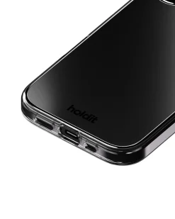 Holdit Mirror MagSafe mobildeksel iPhone 17, svart