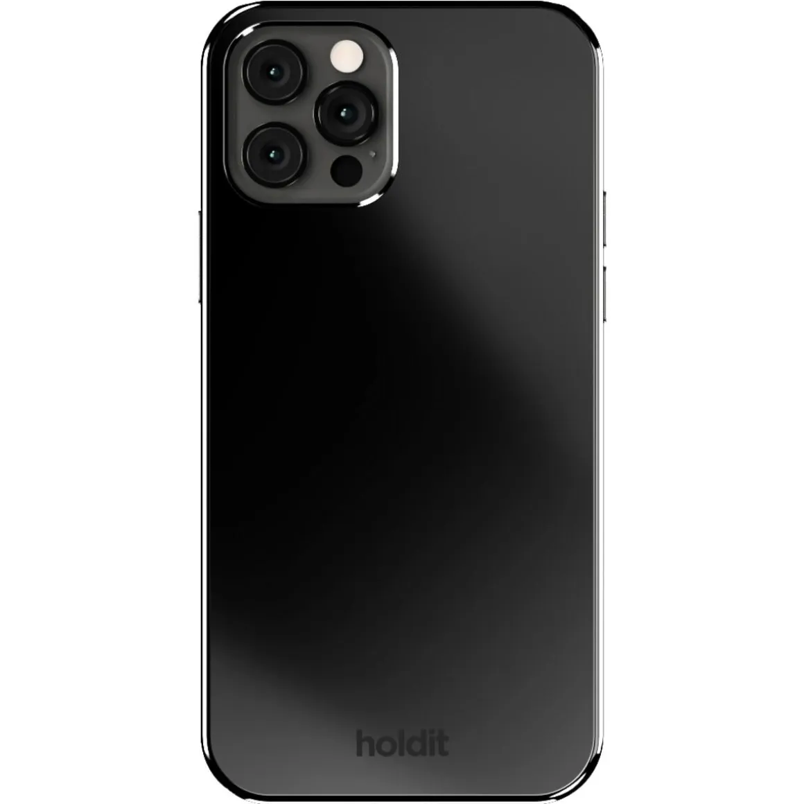 Holdit Mirror MagSafe mobiletui iPhone 12/12 Pro, svart
