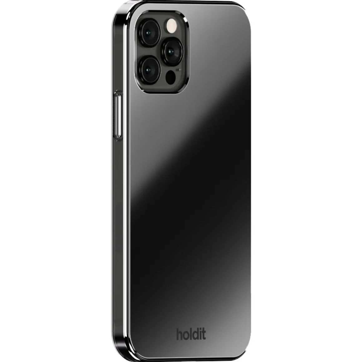 Holdit Mirror MagSafe mobiletui iPhone 12/12 Pro, svart