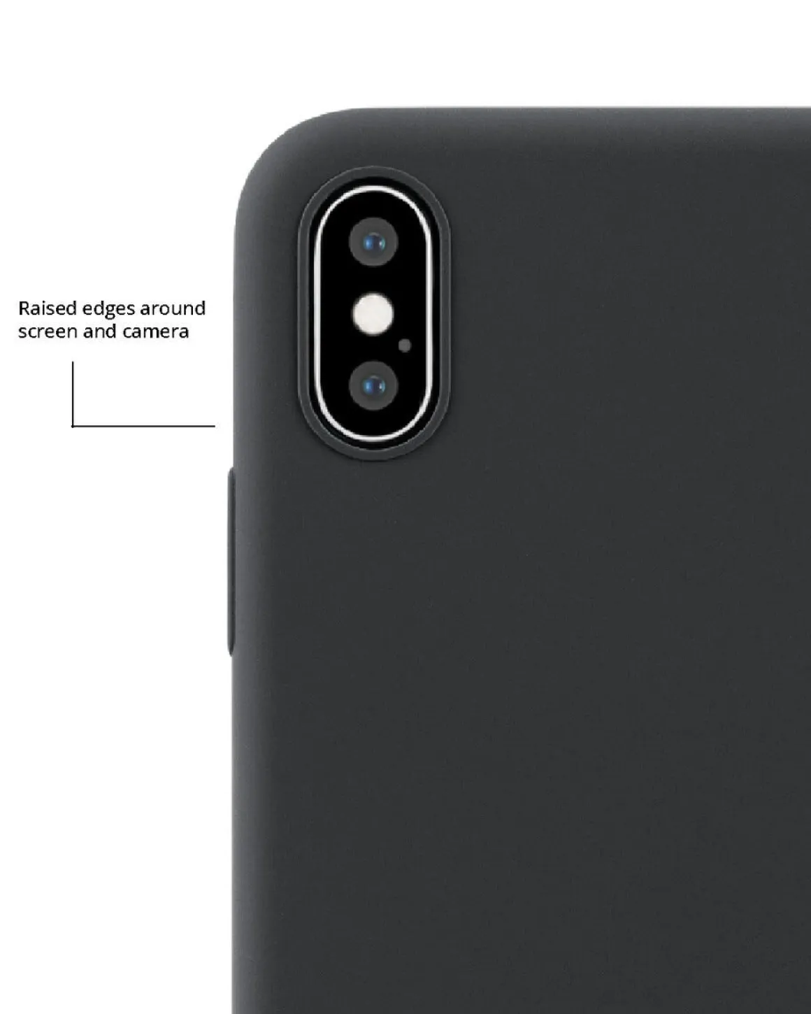 Holdit mobildeksel i silikon til iPhone X og XS