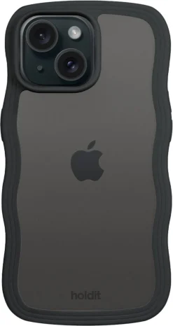 Holdit Wavy Case iPhone 17e, 16e, 15, 14, 13 mobildeksel