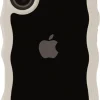 Holdit Wavy Case mobildeksel til iPhone 16, gjennomsiktig