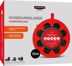 Housegard brannslange med 3/4" kobling