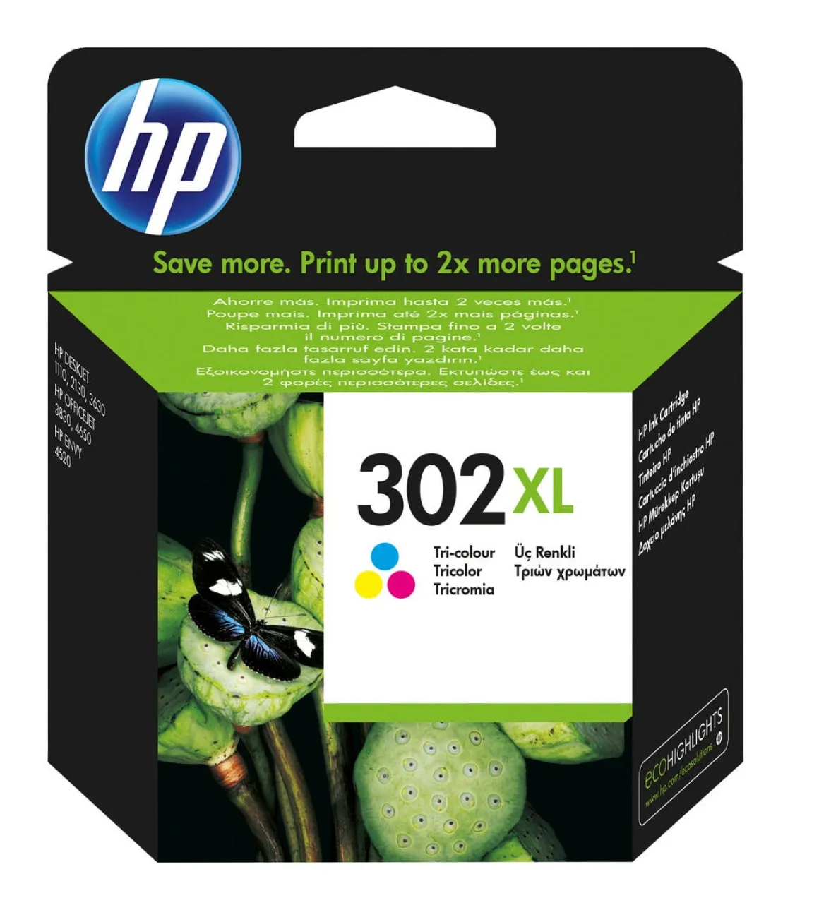 HP 302 blekkpatron