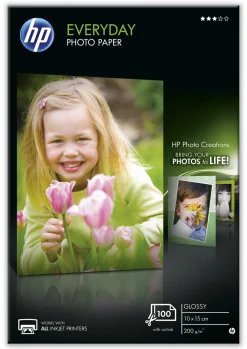 HP Everyday fotopapir Glossy, 10x15 cm