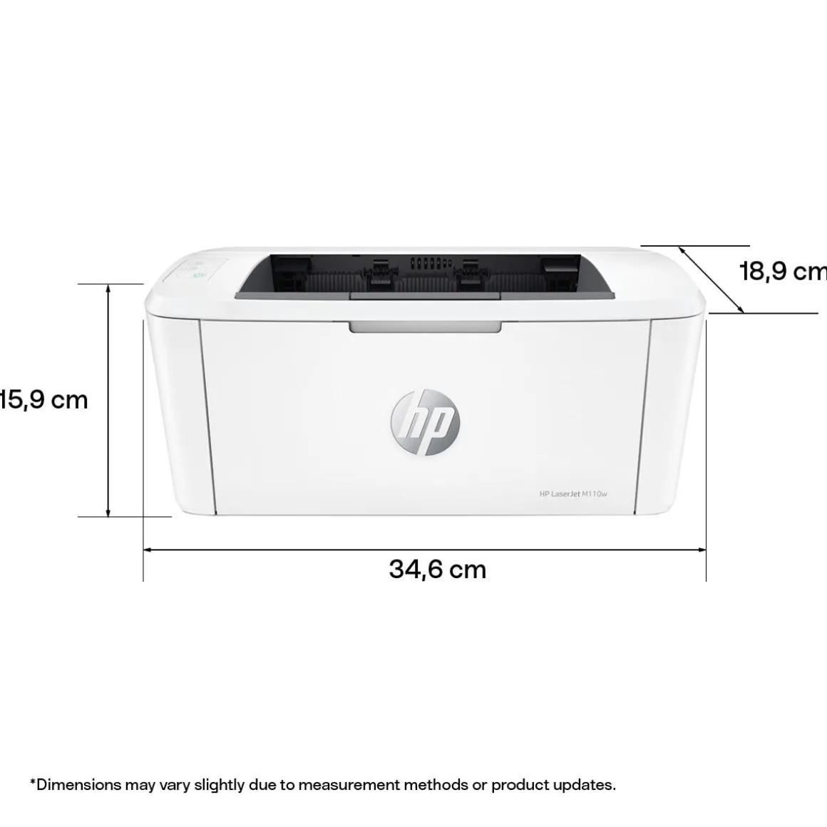 HP LaserJet M110w trådløs laserskriver, svart-hvitt