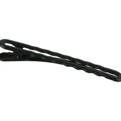 Hårklype svart, 8 cm, 3-pakning