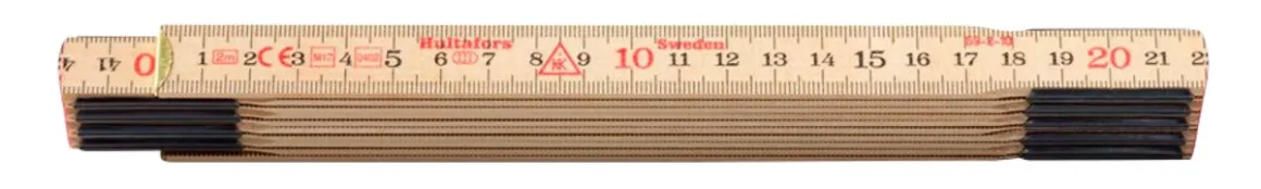 Hultafors 59, meterstokk, 2 m