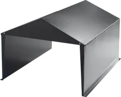 Hus til robotgressklipper, metall, 80 x 60 x 48 cm