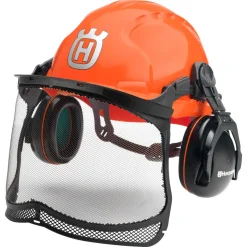 Husqvarna Classic hjelm med visir og hørselsvern