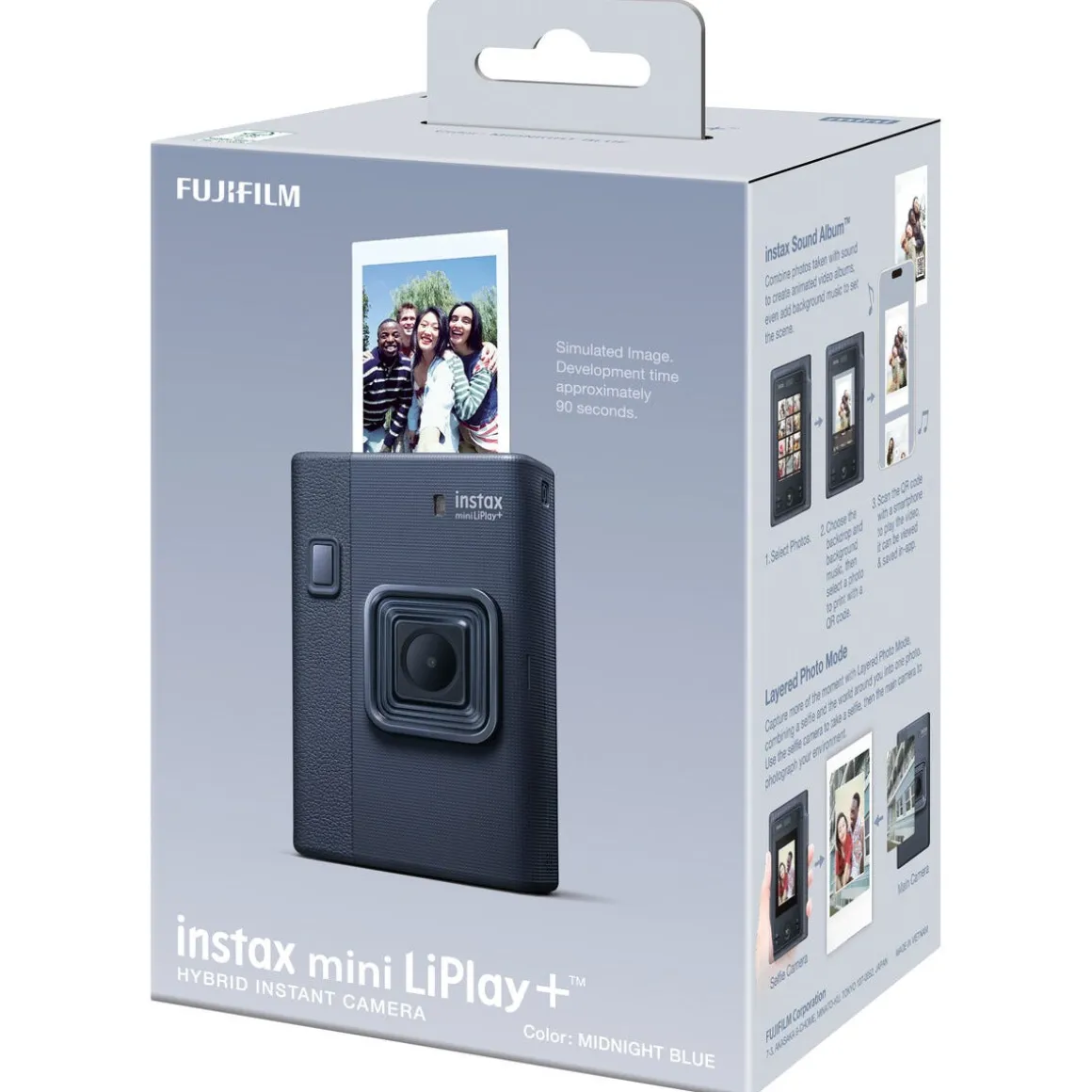 Instax Mini LiPlay Plus hybridkamera 2-i-1