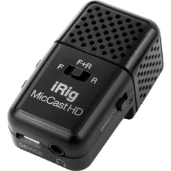 iRig Mic Cast HD clip-on mikrofon for mobil og datamaskin
