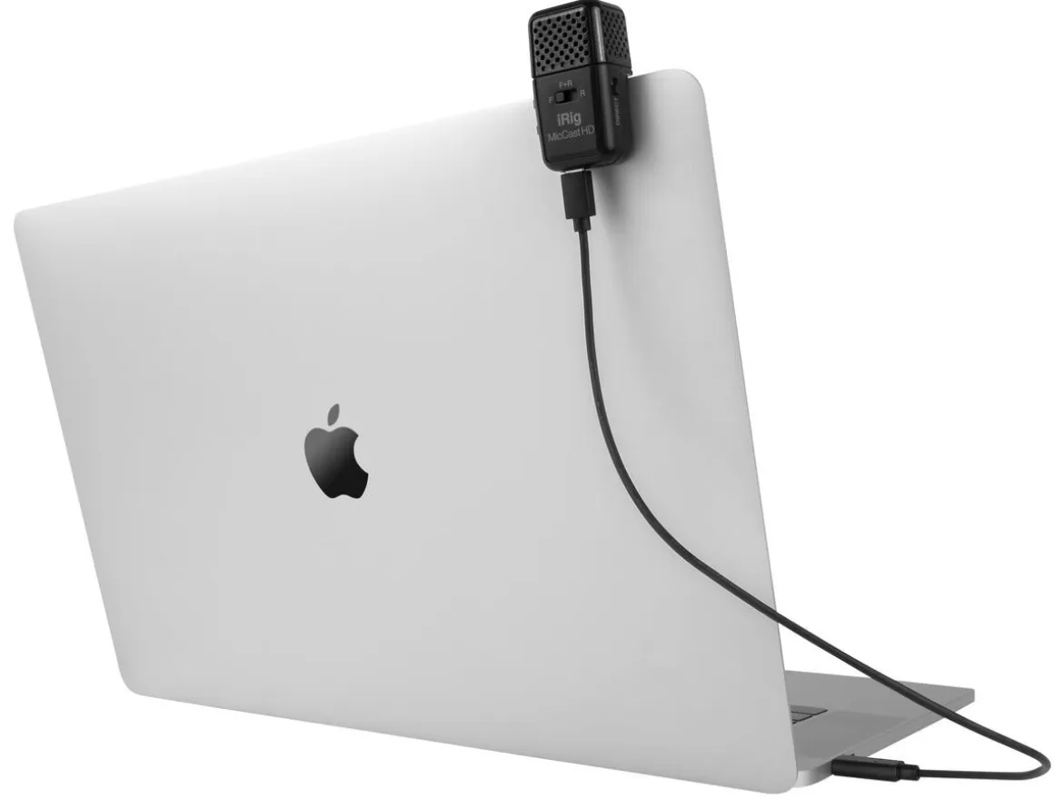 iRig Mic Cast HD clip-on mikrofon for mobil og datamaskin