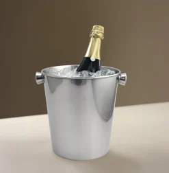 Isbøtte i metall for champagne og vin, 3,8 liter