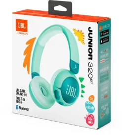 JBL Junior 320BT trådløse on-ear-hodetelefoner for barn, mikrofon